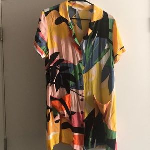 Olivaceus shirt dress